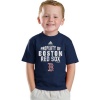 Boston Red Sox Kids 4-7 adidas Navy Distressed Logo T-Shirt
