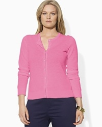 A timeless essential for lightweight layering, the long-sleeved Dallya cardigan is crafted in a luxe blend of linen and cotton with pearlized monogram-embossed buttons for a refined finish. A timeless essential for lightweight layering, the long-sleeved Dallya cardigan is crafted in a luxe blend of linen and cotton with pearlized monogram-embossed buttons for a refined finish.