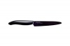 Kyocera Revolution 5-Inch Micro Serrated Utility Knife, Black Blade