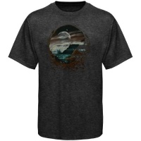 Quiksilver Takin A Ride Slim Fit T-Shirt - Charcoal Heather Quiksilver Takin A Ride Slim Fit T-Shirt - Charcoal Heather