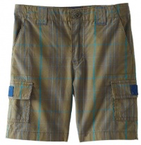 Kitestrings Boys 2-7 Cargo Pocket Short, Green Multi Plaid, 4 Kitestrings Boys 2-7 Cargo Pocket Short, Green Multi Plaid, 4