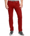 Bright blue is the new trend for fall. Try this pair of jeans from INC International Concepts and liven up your look.