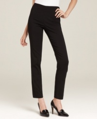 The slim, slightly cropped pants from Style&co. have a touch of Old Hollywood chic. Beautiful with a silky blouse or go classic with a crisp white shirt!