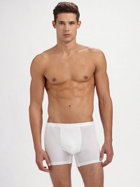 A soft, form-fitting style designed in mercerized cotton with easy movement and a logo waistband. Cotton Machine wash Imported A soft, form-fitting style designed in mercerized cotton with easy movement and a logo waistband. Cotton Machine wash Imported