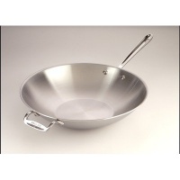 All Clad Stainless Steel 14-Inch Open Stir Fry Pan All Clad Stainless Steel 14-Inch Open Stir Fry Pan