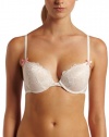 Betsey Johnson Women's Rebel Rose Bump 'Em Up Bra, Pearl, 32B