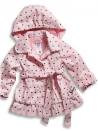 GUESS Kids Girls Printed Jacket (12 - 24m), LIGHT PINK (18M) GUESS Kids Girls Printed Jacket (12 - 24m), LIGHT PINK (18M)