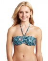 Roxy Juniors Drawstring Tribal Love Bandeau Top