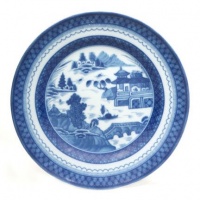 Mottahedeh Blue Canton Bread & Butter Plate 7 in Mottahedeh Blue Canton Bread & Butter Plate 7 in