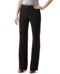 In a classic straight leg, these Calvin Klein Madison suiting pants are perfect for a polished look! In a classic straight leg, these Calvin Klein Madison suiting pants are perfect for a polished look!