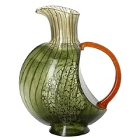 Inspired by the warmth of Greece and the Mediterranean, and with a dash of playful good humour, Kjell Engman has created three highly individualistic pitchers. Inspired by the warmth of Greece and the Mediterranean, and with a dash of playful good humour, Kjell Engman has created three highly individualistic pitchers.