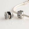 You Are in My Heart 925 Sterling Silver Clip Stopper Bead Charm for Pandora, Biagi, Chamilia, Troll and More Bracelets