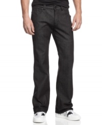 Don't let the fit fool you. These Armani jeans are packed with serious denim style. Don't let the fit fool you. These Armani jeans are packed with serious denim style.
