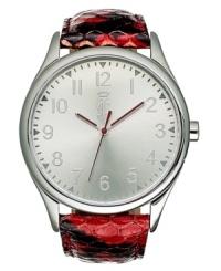 Take a bite out of this alluring Darby collection watch from Juicy Couture. Take a bite out of this alluring Darby collection watch from Juicy Couture.