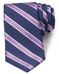 Plush Italian silk cut for a traditional width and resplendent with a classic bar stripe pattern brings luxury to your work day. Plush Italian silk cut for a traditional width and resplendent with a classic bar stripe pattern brings luxury to your work day.