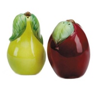 Lenox Orchard in Bloom Figural Salt and Pepper Set