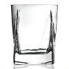 Alfieri glasses are distinguished by their thick gently square bases that refract light through drinks and ice cubes. Named for one of Italy's most illustrious poets and playwrights, Alfieri seems the perfect choice for pre-theater drinks.