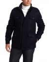 Dockers Men's Wool 4 Pocket Melton Jacket