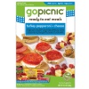GoPicnic Ready-to-Eat Meals, Turkey Pepperoni + Cheese, 3-Ounce Boxes (Pack of 6)