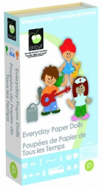 Cricut Cartridge, Everyday Paper Dolls Cricut Cartridge, Everyday Paper Dolls