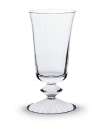 The Mille Nuit, French for thousand lights, is one of Baccarat's most popular and enchanting patterns. In this unique stemware collection the world renown crystal producer fuses chic elegance with refined clarity to create a timeless appeal. This wine glass accentuates the fullness and natural hues of even the most basic of wines. The Mille Nuit, French for thousand lights, is one of Baccarat's most popular and enchanting patterns. In this unique stemware collection the world renown crystal producer fuses chic elegance with refined clarity to create a timeless appeal. This wine glass accentuates the fullness and natural hues of even the most basic of wines.