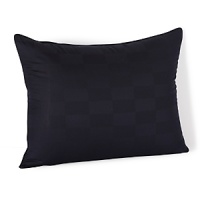A classic check pattern in cotton jacquard infuses this luxe HUGO BOSS sham with textural richness. A wisp of mini-piping adds sleek dimension. A classic check pattern in cotton jacquard infuses this luxe HUGO BOSS sham with textural richness. A wisp of mini-piping adds sleek dimension.