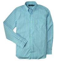 Ralph Lauren Men's Custom-Fit End-On-End Striped Poplin Shirt Ralph Lauren Men's Custom-Fit End-On-End Striped Poplin Shirt