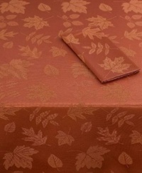 Homewear Table Linens, Dinner Party Bountiful Tablecloth, 60x140 Oblong, Spice with 10 Napkins Homewear Table Linens, Dinner Party Bountiful Tablecloth, 60x140 Oblong, Spice with 10 Napkins