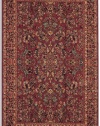 Karastan Red Sarouk Rug Size: 5'9 x 9'