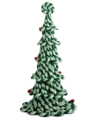 A minty-fresh twist on the traditional tree, these Byers' Choice figurines landscape Christmas villages with whimsical splendor. A minty-fresh twist on the traditional tree, these Byers' Choice figurines landscape Christmas villages with whimsical splendor.