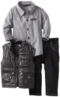 Calvin Klein Boys 2-7 Vest Set, Assorted, 3T