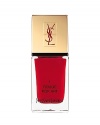 Yves Saint Laurent introduces the new line of La Laque Couture. Its vibrant collection make every woman couture to the fingertips. New formula offers extreme shine and care for nails.