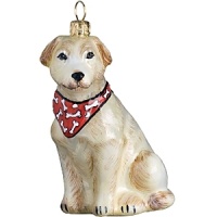 Mouth blown and hand painted by some of the finest artists in Poland, this Labrador Retriever ornament is a favorite for hanging on the tree. This collection has been taken to a whole new level in detail, uniqueness and artistic direction. Mouth blown and hand painted by some of the finest artists in Poland, this Labrador Retriever ornament is a favorite for hanging on the tree. This collection has been taken to a whole new level in detail, uniqueness and artistic direction.