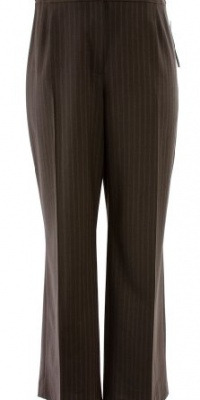 Jones New York Truffle Multi Easy Care Classic Fit Straight Leg Trouser Pant 18W Jones New York Truffle Multi Easy Care Classic Fit Straight Leg Trouser Pant 18W