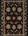 Dalyn Rugs Galleria Gl 4 Black, 5-Feet by 7-Feet 6-Inch