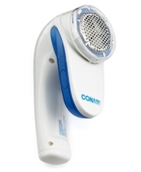 Get your pill! Stop losing sweaters and fine fabrics to nasty pills and annoying fuzz-this defuzzer, with large shaving head and adjustable distance control, steps up to your favorite garments, removes those pesky buildups and leaves fabric looking as good as new! 1-year warranty. Model CLS1. Get your pill! Stop losing sweaters and fine fabrics to nasty pills and annoying fuzz-this defuzzer, with large shaving head and adjustable distance control, steps up to your favorite garments, removes those pesky buildups and leaves fabric looking as good as new! 1-year warranty. Model CLS1.