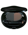 Shiseido Eyebrow & Eyeliner Compact. Brush on perfect brows or eyeliner. Soft or dramatic lines are easy to create with this convenient compact. Colors blend easily but stay on.