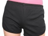 YogaColors Interlock Running Short Shorts 7301 - Black/Black 7301 M [Apparel]