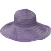 San Diego Hat Company Women's Packable Ribbon Sun Hat, Purple, One Size