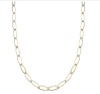 Giani Bernini 24k Gold Over Sterling Silver Necklace, Oval Link Necklace