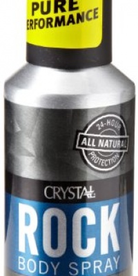 Crystal Rock Deodorant Body Spray, Cobalt Sky, 4 fl oz Crystal Rock Deodorant Body Spray, Cobalt Sky, 4 fl oz