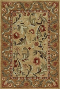 Dalyn Rugs Galleria Gl 10 Gold, 5-Feet by 7-Feet 6-Inch Dalyn Rugs Galleria Gl 10 Gold, 5-Feet by 7-Feet 6-Inch
