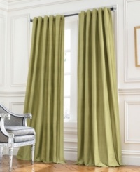 As smart as it is stunning, the Duchess window panel is lined to maintain temperature, block out sun and reduce noise for a more comfortable and energy-efficient home. Silk is weighted to hang perfectly. As smart as it is stunning, the Duchess window panel is lined to maintain temperature, block out sun and reduce noise for a more comfortable and energy-efficient home. Silk is weighted to hang perfectly.