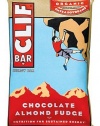 Clif Bar Energy Bar, Chocolate Almond Fudge, 2.4-Ounce Bars, 12 Count