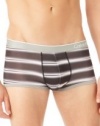 Calvin Klein Men's Ck One Microfiber Low Rise Fashion Trunk, Gradient/Black, X-Large