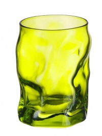 Bormioli Rocco Sorgente Water Glass, Lime Green, Set of 6 Bormioli Rocco Sorgente Water Glass, Lime Green, Set of 6