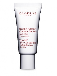 Delicate care for dry skin. Focuses on maintaining youthful eye expressions. Ultra-light emulsion softens and moisturizes very dry eye contours, diffusing light to optically minimize visible lines and skin imperfections, including fine lines and crow's feet. 0.7 oz. Made in France. Delicate care for dry skin. Focuses on maintaining youthful eye expressions. Ultra-light emulsion softens and moisturizes very dry eye contours, diffusing light to optically minimize visible lines and skin imperfections, including fine lines and crow's feet. 0.7 oz. Made in France.