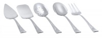 Lenox Holiday Stainless Steel 5-Piece Serveware Set Lenox Holiday Stainless Steel 5-Piece Serveware Set