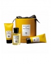 The best products from the Colonia Assoluta collection are presented in the deluxe Acqua di Parma yellow hat box, making it the perfect luxurious holiday gift. Set includes: EDC Spray, 3.4 oz.; Shower Gel, 2.5 oz. and Body Cream, 2.5 oz. Made in Italy. 