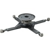 V7 PM1U40 Universal Projector Ceiling Mount, Black (Up o 40 lbs)